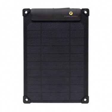 Logo trade promotional gift photo of: Solarpulse rplastic portable solar panel 5W